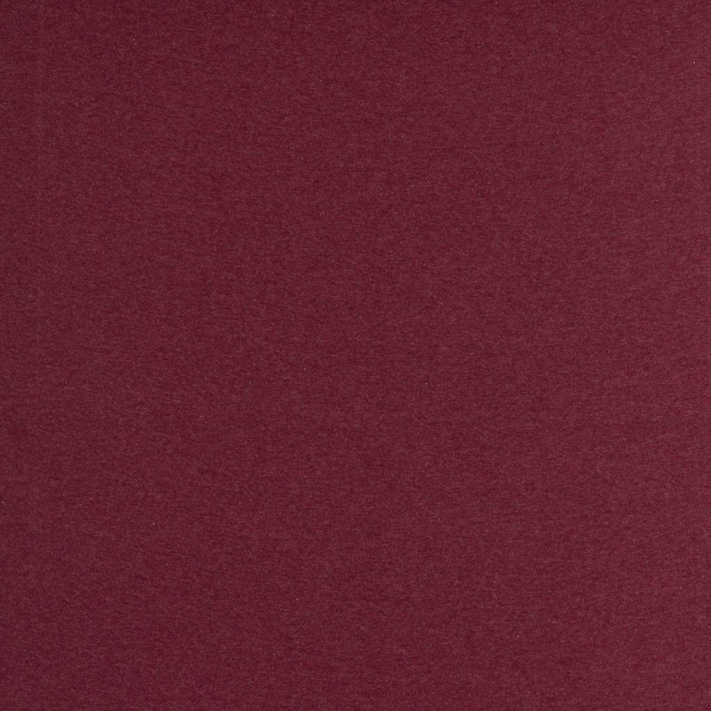 Bündchenware melange bordeaux